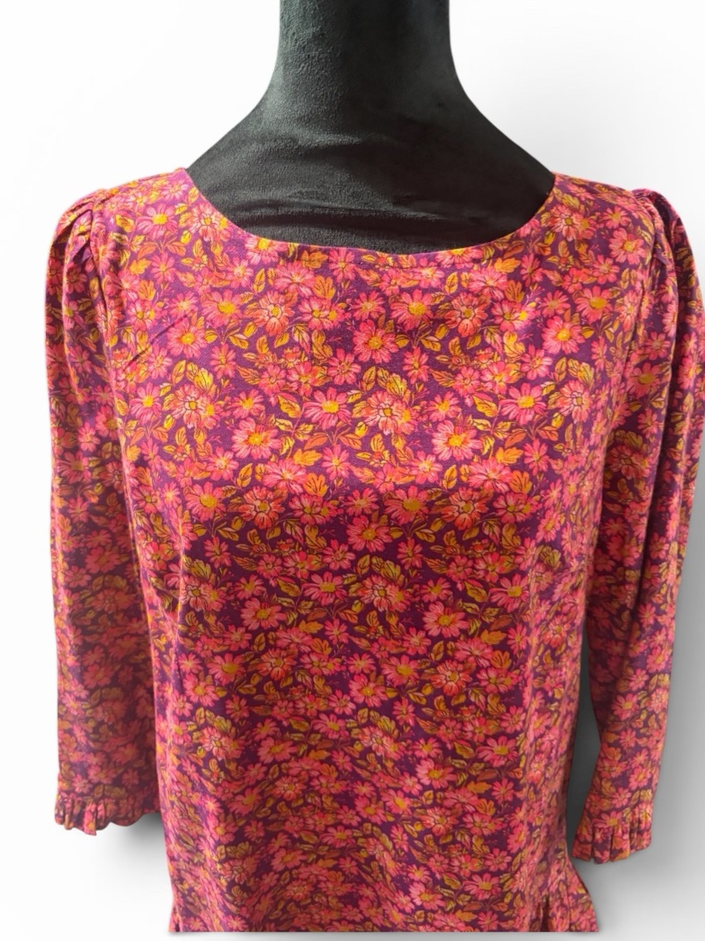 Free people The Avenue Mini Dress Floral Printed Ruffle
Cutout Scoop Neck New - Picture 7 of 9